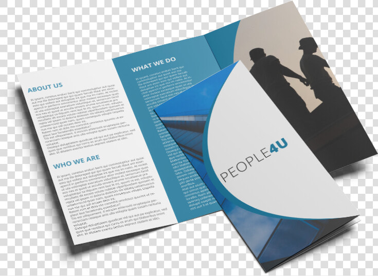 An Example Of A Trifold Folded Leaflet  With Another   Brochure  HD Png DownloadTransparent PNG