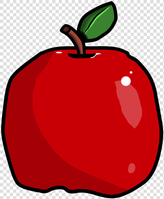 Apple  Fruit  Drawing  Ripe  Red  Healthy  Vitamins   Mcintosh  HD Png DownloadTransparent PNG