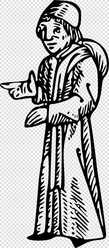 Open Book Clip Art Medieval   Medieval Lawyer  HD Png DownloadTransparent PNG