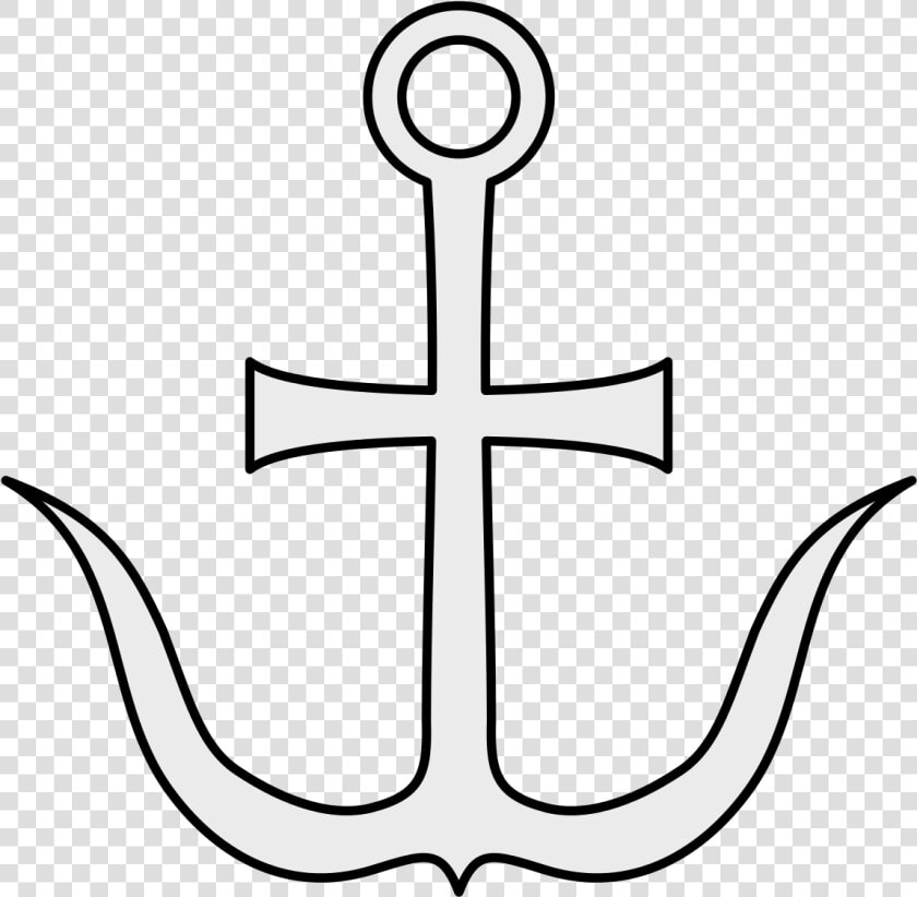 Mariner S Cross Heraldry Clipart   Png Download   St Clement  39 s Cross  Transparent PngTransparent PNG