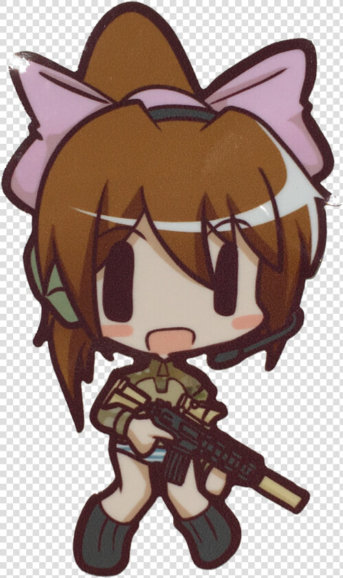 Chibi Sayori Sticker   Sayori Die Cut Lewd Sticker  HD Png DownloadTransparent PNG