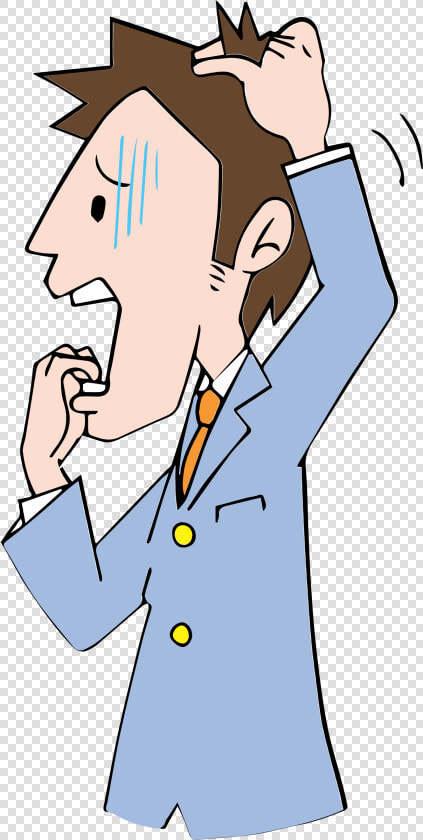 Horrified Businessman Clip Arts   Horrified Png  Transparent PngTransparent PNG