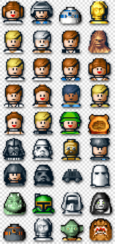 Lego Star Wars Characters Pictures Download   Lego Star Wars Ii All Characters  HD Png DownloadTransparent PNG