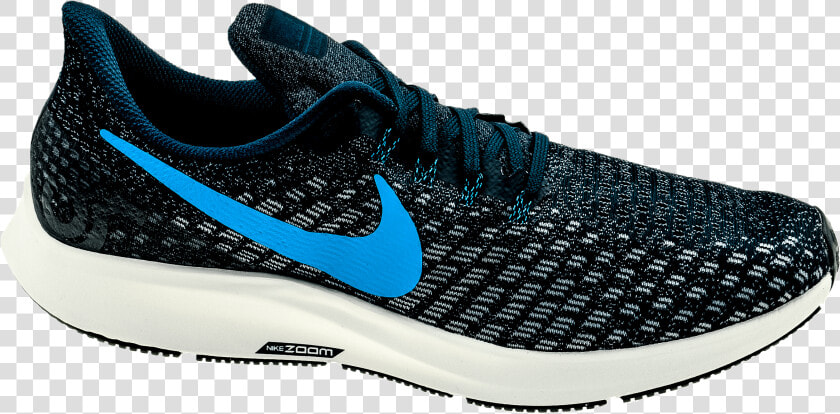 Nike Air Zoom Pegasus 35 Obsidian blue Hero gun Smoke   Nike Zoom Pegasus 35 Blue  HD Png DownloadTransparent PNG