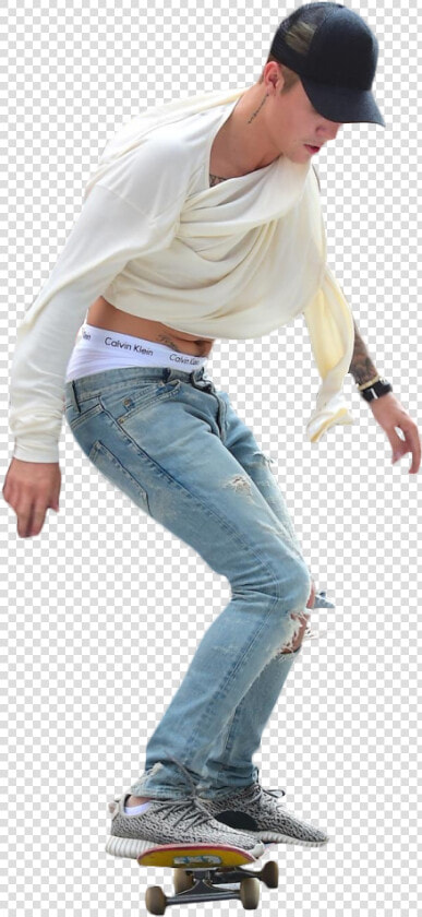 Justin Bieber Skateboarding   Skater Png  Transparent PngTransparent PNG