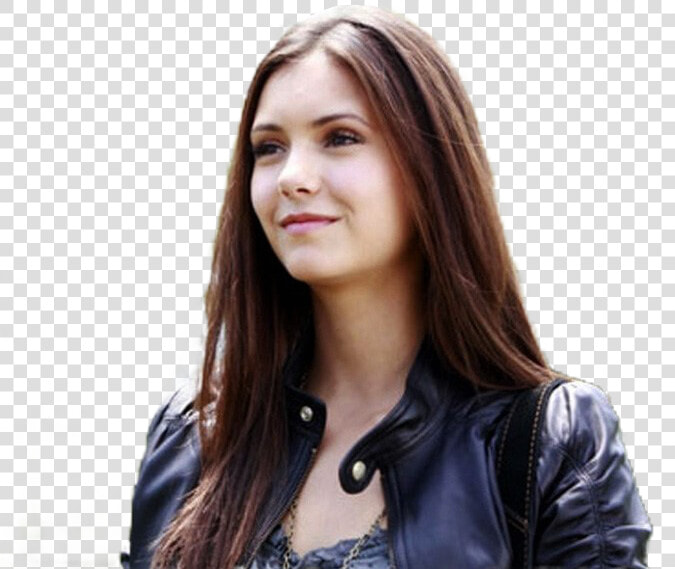 elenagilbert  tvd  freetoedit   Leather Jacket  HD Png DownloadTransparent PNG