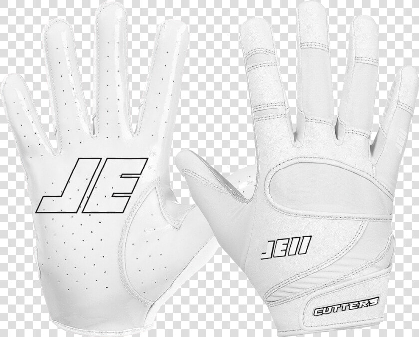 White Je11 Football Gloves  HD Png DownloadTransparent PNG