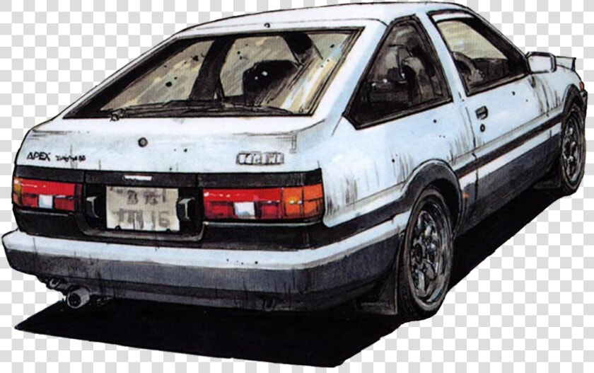 Transparent Initial D Ae86 Hachiroku   Initial D Ae86 Transparent  HD Png DownloadTransparent PNG