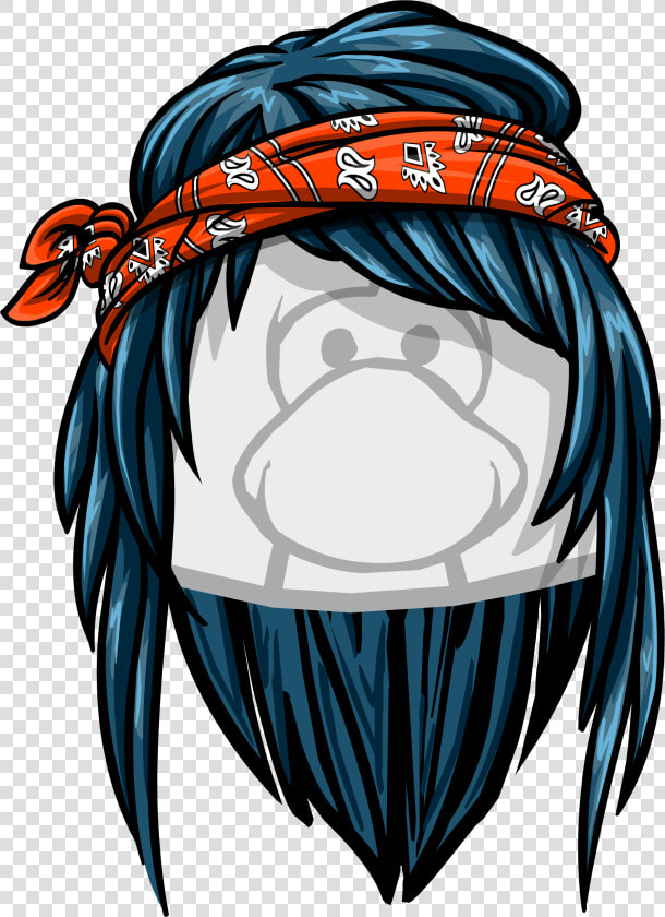 Club Penguin Rewritten Wiki   Rock And Roll Bandana  HD Png DownloadTransparent PNG