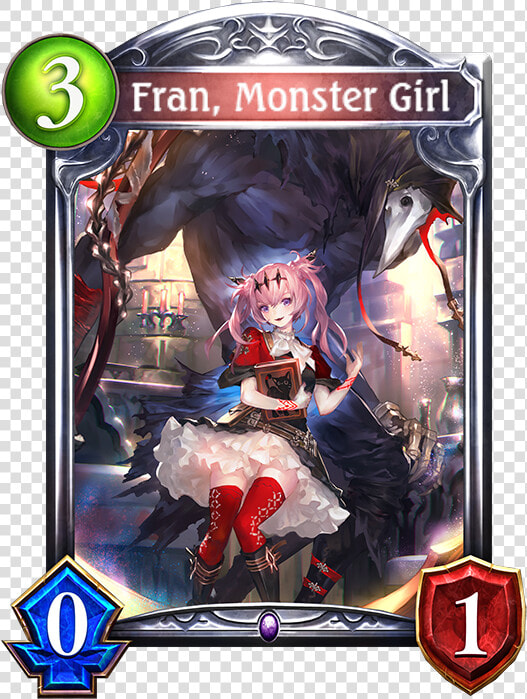 Fran Card   怪物 の 少女  HD Png DownloadTransparent PNG