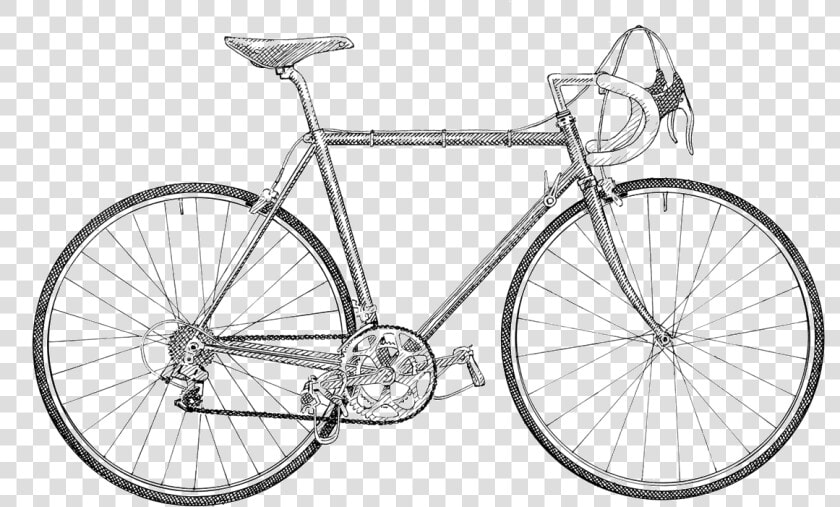 Old Bicycle Drawing   Specialized Secteur Elite  HD Png DownloadTransparent PNG