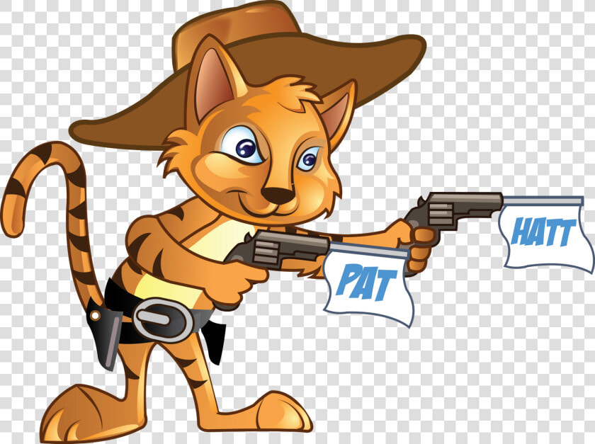 Baby Cowboy Hat And Boots Newhairstylesformen2014 Com   Cowboy Cat With A Gun  HD Png DownloadTransparent PNG