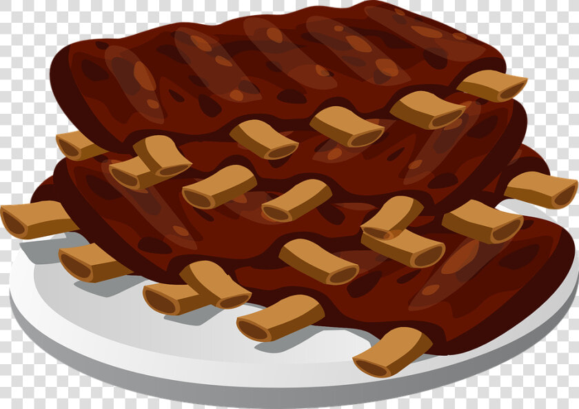 Spare Ribs  Meat  Pork  Food  Barbecue  Grilled  Bbq  HD Png DownloadTransparent PNG