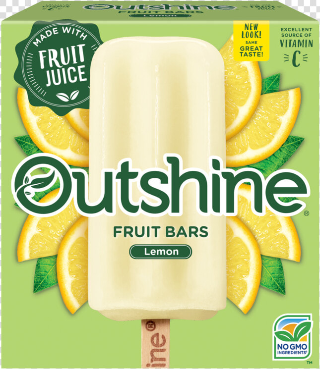 Outshine Fruit Bars Creamy Coconut  HD Png DownloadTransparent PNG