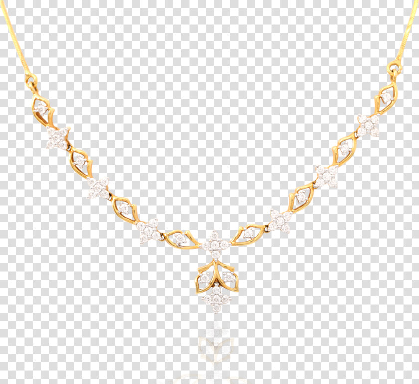 Spectacular Floral Diamond Necklace   Necklace  HD Png DownloadTransparent PNG
