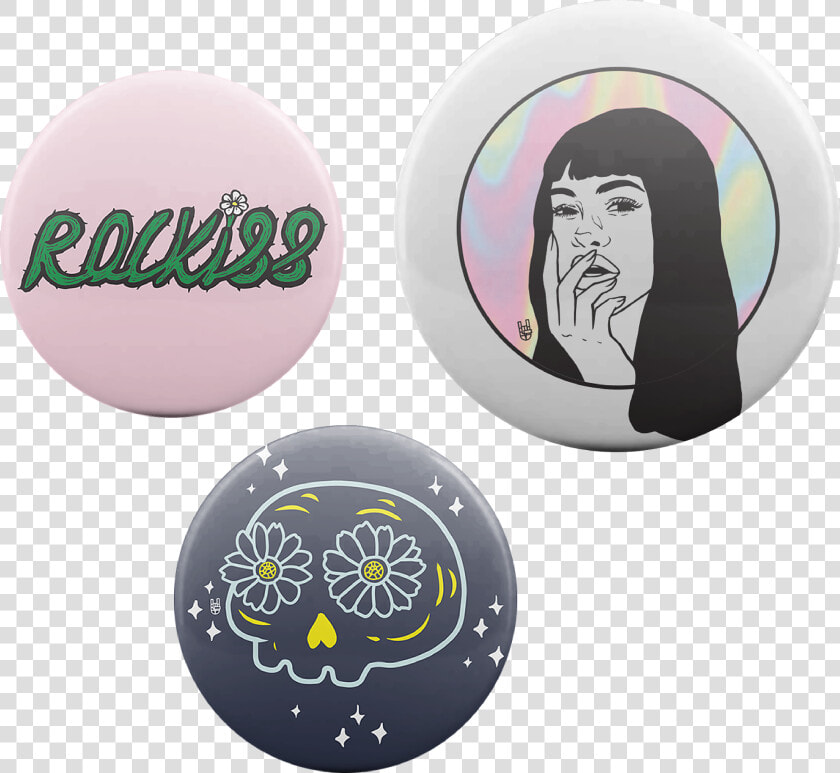Rockiss Button Pins   Circle  HD Png DownloadTransparent PNG