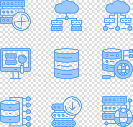 Web Servers Colored Vector Png  Transparent PngTransparent PNG