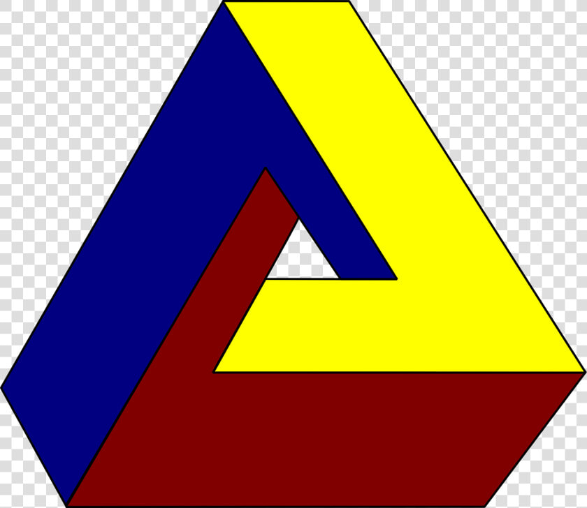 Ilusion Optica Del Triangulo  HD Png DownloadTransparent PNG