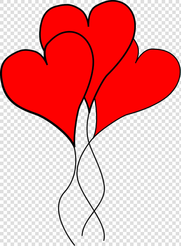 Heart Shaped Balloons Clipart  HD Png DownloadTransparent PNG