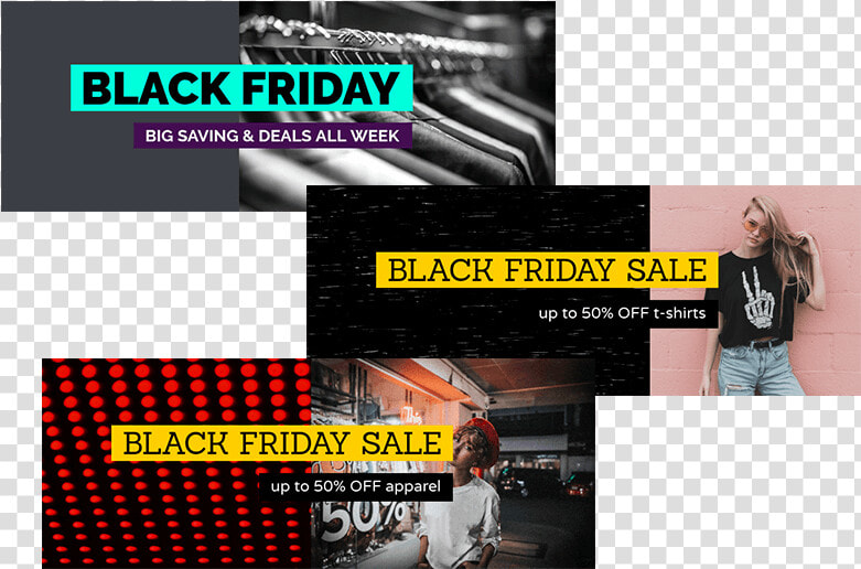 Black Friday Header Templates   Flyer  HD Png DownloadTransparent PNG
