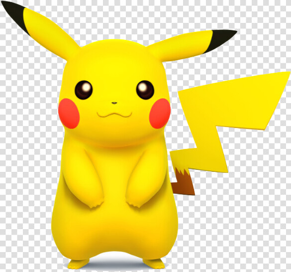 Pikachu 3d Pokemon Png   Pikachu Super Smash Bros Wii U  Transparent PngTransparent PNG