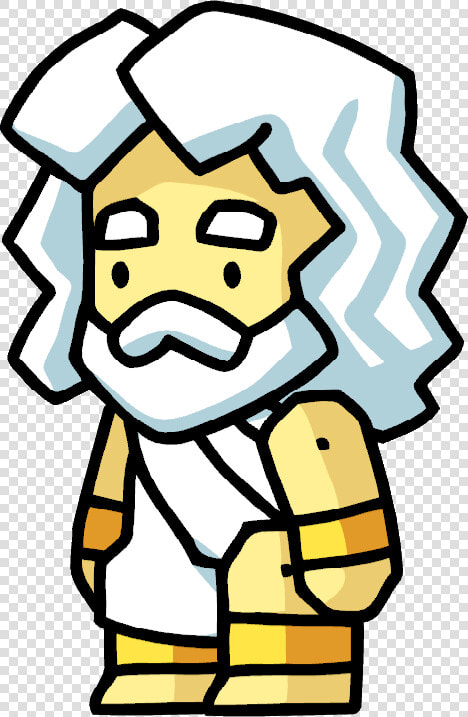 Scribblenauts Zeus   Zeus Clipart Transparent Background  HD Png DownloadTransparent PNG