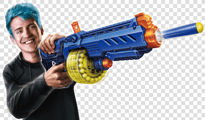 Ninja Streamer With Gun  HD Png DownloadTransparent PNG