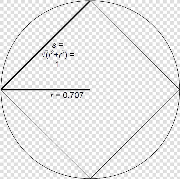 Regular Polygon Radius Square   Radius Square  HD Png DownloadTransparent PNG