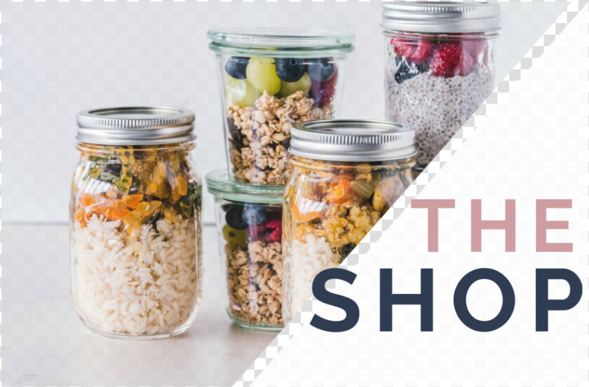 Copy Of Meal Prep Recipes Blog Homepage   Healthy Food In Jar  HD Png DownloadTransparent PNG