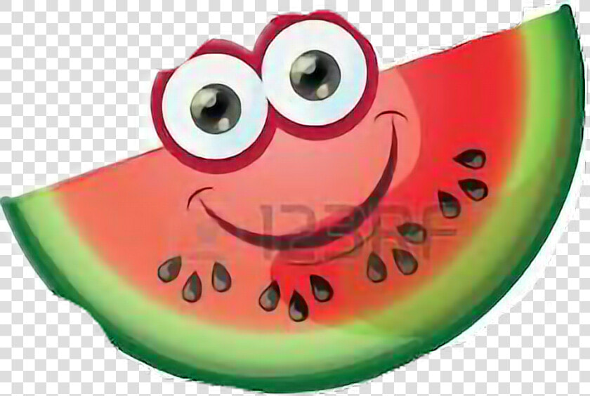  la Sandia Feliz   La Sandia En Caricatura  HD Png DownloadTransparent PNG