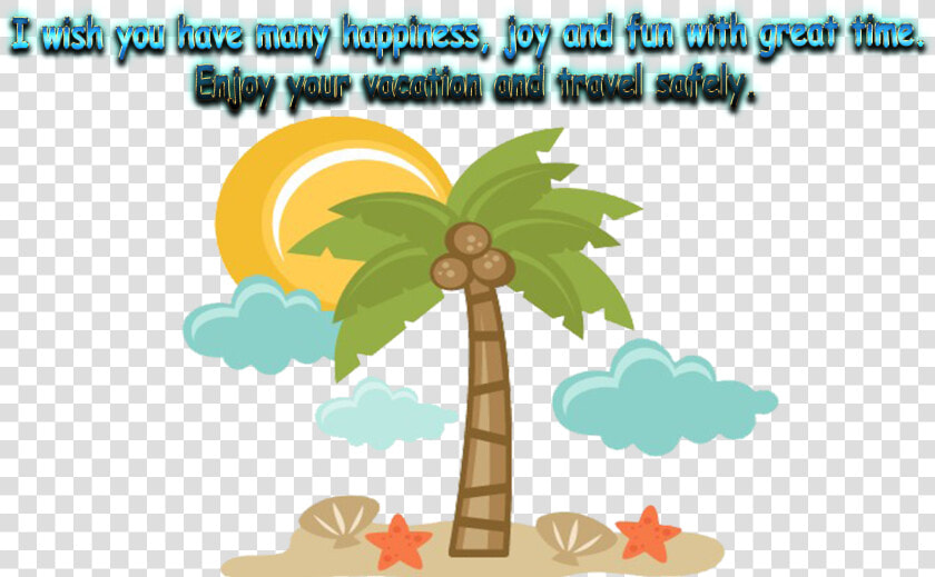Summer Breaks Wishes Png Free Pic   Beach Tropical Beach Summer Clip Art  Transparent PngTransparent PNG
