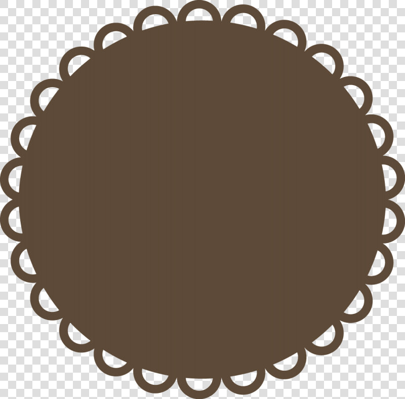 Frames Svg Scalloped   Baby Boy Elephant Cupcake Toppers  HD Png DownloadTransparent PNG