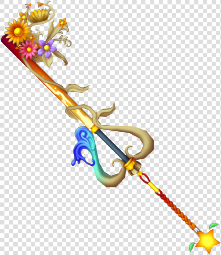Destiny S Embrace   Kingdom Hearts Kairi Keyblade  HD Png DownloadTransparent PNG