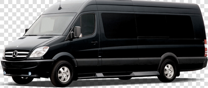 Autoexec Chauffeur Service   Mercedes Sprinter Van Black  HD Png DownloadTransparent PNG