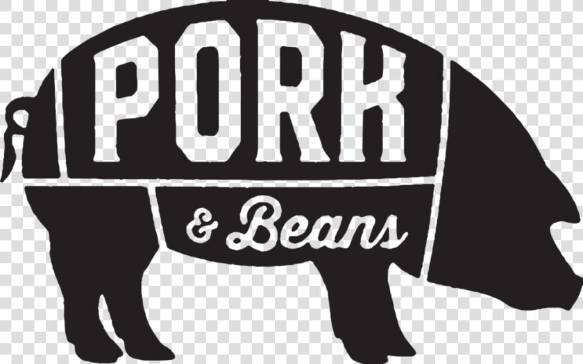 Pork And Beans Pig Rubber Stamp Artwork  HD Png DownloadTransparent PNG