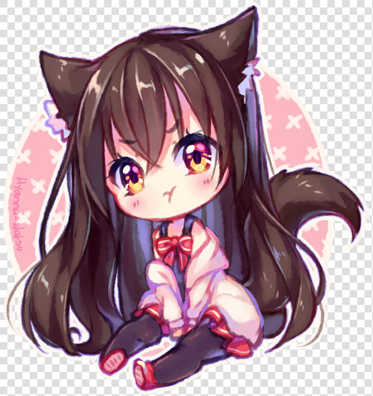 Hyanna Natsu Chibi Cat  HD Png DownloadTransparent PNG