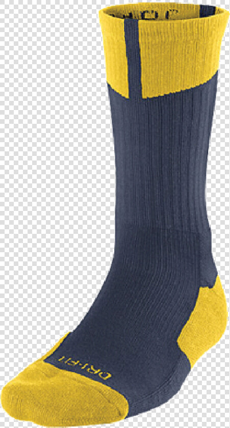 Basketball Socks Png Image   Navy And Yellow Nike Socks  Transparent PngTransparent PNG
