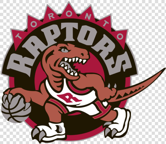 The Toronto Raptors Debut Logo Circa   Toronto Raptors Old Logo  HD Png DownloadTransparent PNG