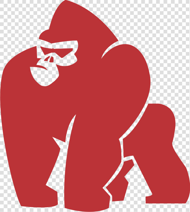Svg Royalty Free Library Ape Clipart Gorilla Mask   Chubby Gorilla Logo  HD Png DownloadTransparent PNG