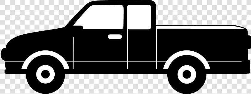 Flatbed Truck Clipart   Pick Up Truck Clip Art  HD Png DownloadTransparent PNG