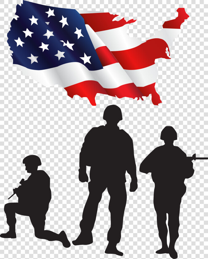 United States Soldier Salute Clip Art   Usa Soldier Vector  HD Png DownloadTransparent PNG