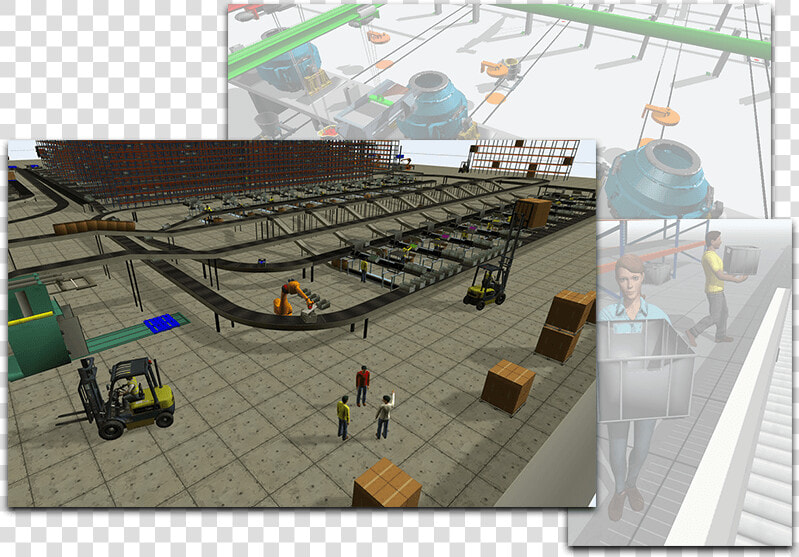 Simulation In Material Handling  HD Png DownloadTransparent PNG