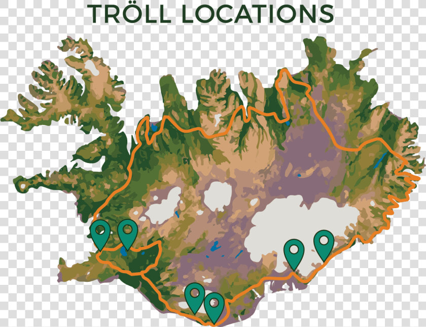 Iceland Map  HD Png DownloadTransparent PNG