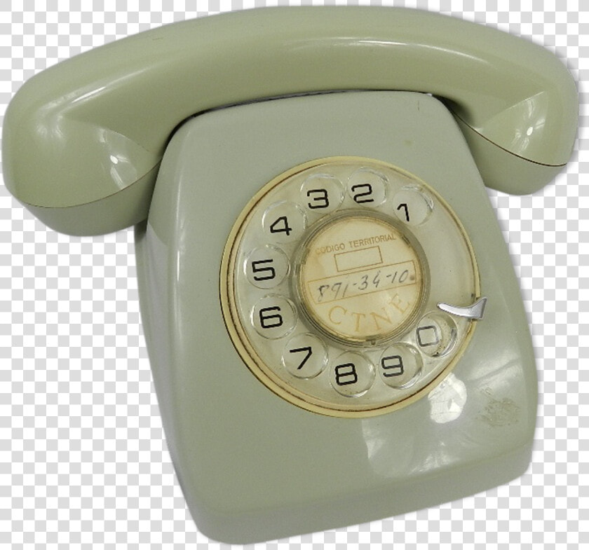 Light Gray Rotary Phone Src Https   Corded Phone  HD Png DownloadTransparent PNG