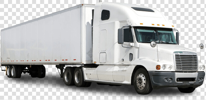 White 18 Wheeler Truck   Png Download   18 Wheeler Truck White Background  Transparent PngTransparent PNG