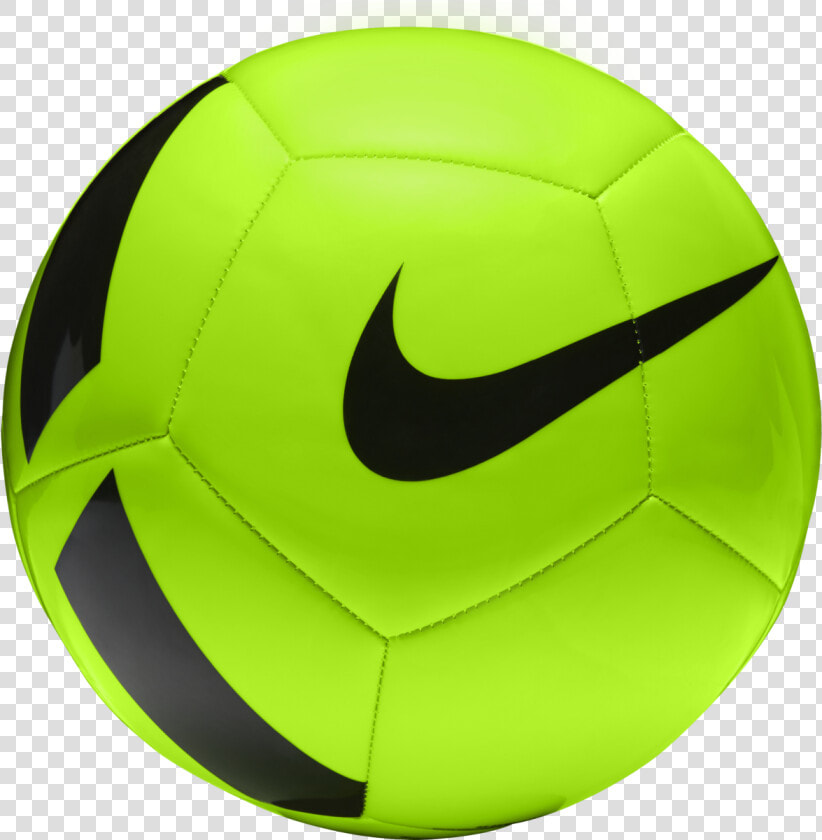 Nike Pitch Team Training Ball   Green Nike Soccer Ball  HD Png DownloadTransparent PNG