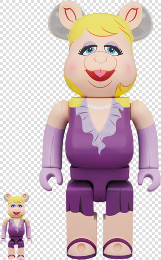 Miss Piggy Bearbrick  HD Png DownloadTransparent PNG