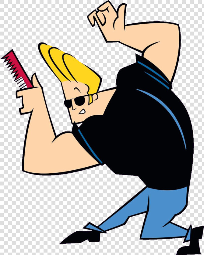  johny   Johnny Bravo Flexing Gif  HD Png DownloadTransparent PNG