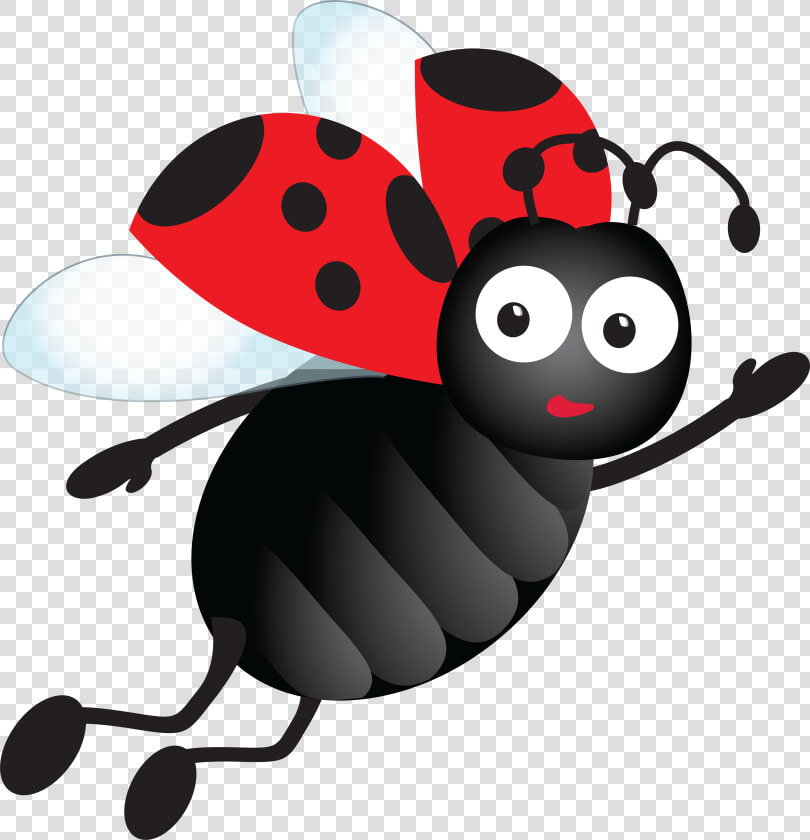 Ladybird Flying Clip Art   Png Download   Flying Ladybug Cartoon Png  Transparent PngTransparent PNG