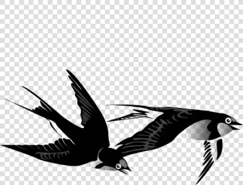 I Swallow Png   Flying Bird Ink Painting  Transparent PngTransparent PNG